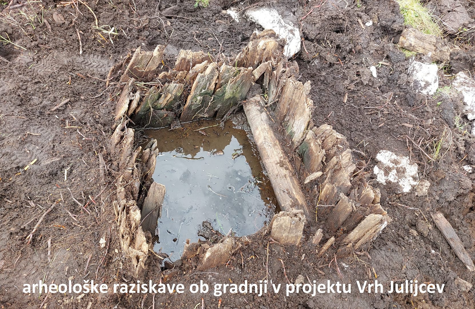 arheolške raziskave ob gradnji