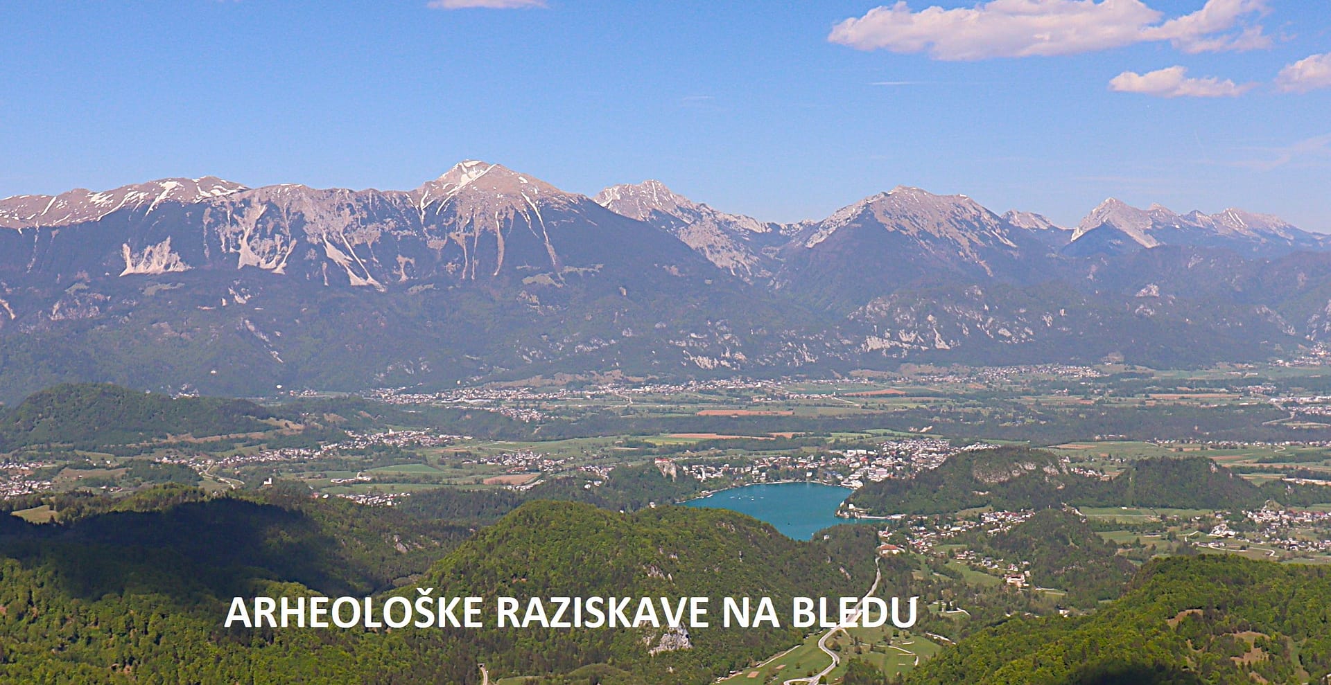 bled arheološke raziskave