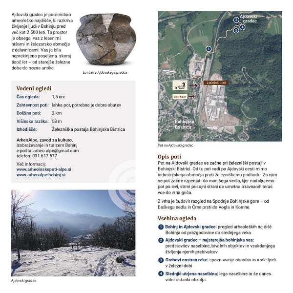 arheološke raziskave na ajdovskem gradcu